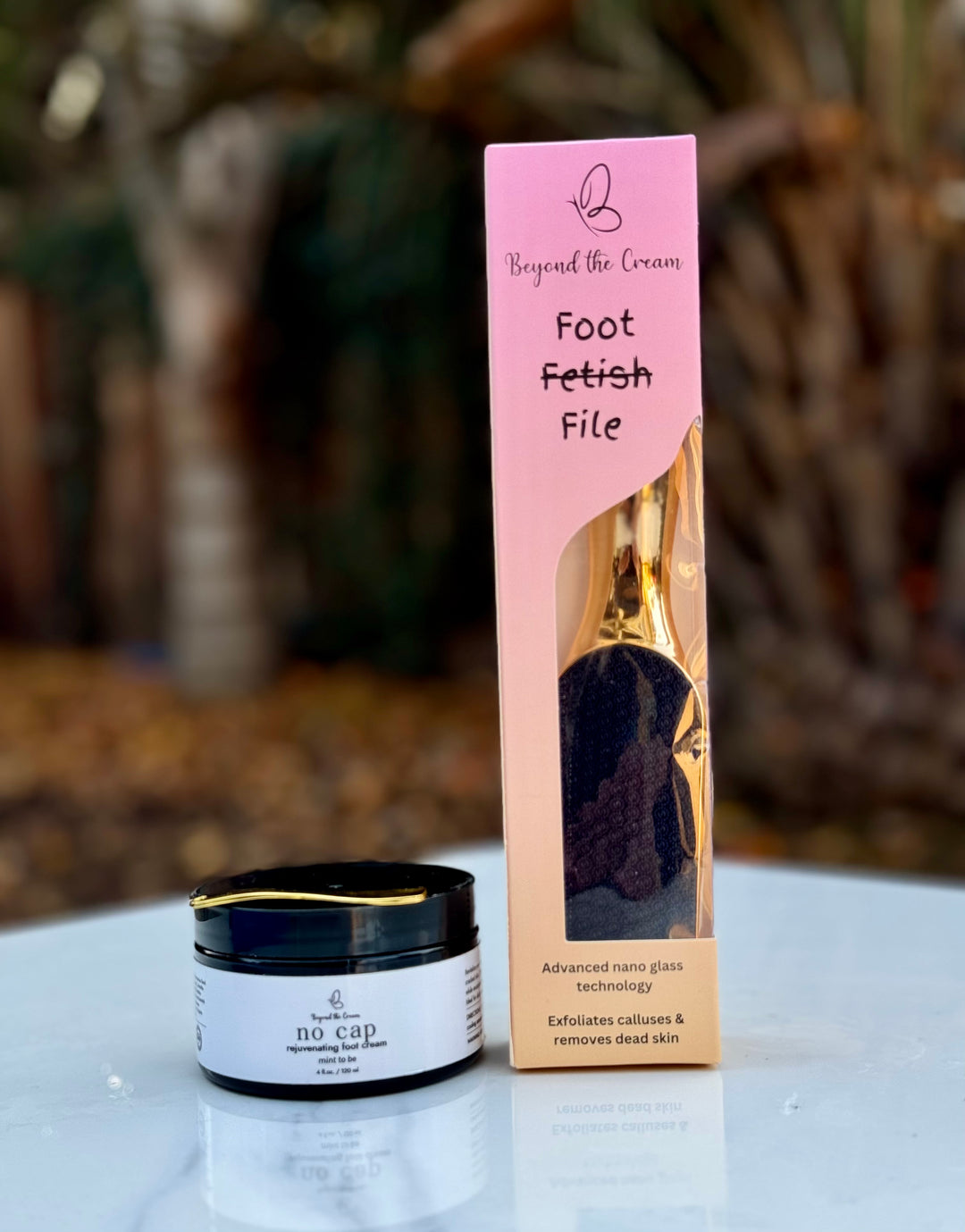 Put Your Best Foot Forward - Foot File & Cream Bundle